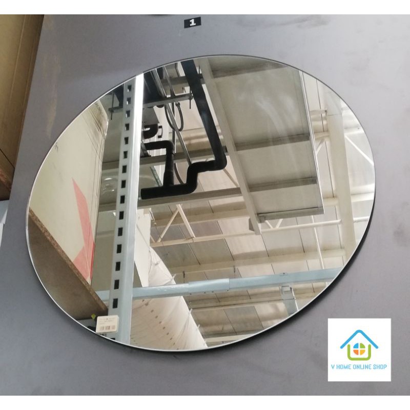 กระจกเงาเรียบ KASSA บานใหญ่ รุ่น SY-2 ขนาด 60x60ซม. ที่ให้ภาพเงาสะท้อนได้ดี ติดตั้งง่ายพร้อมชุดอุปกรณ์การติดตั้ง