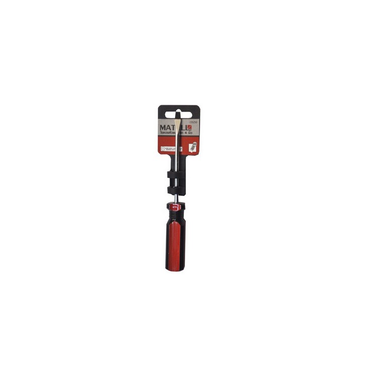 เครื่องมือช่าง ไขควง ไขควง หัวแบน MATALL SC100X5SH 4" | MATALL | SC100X5SH