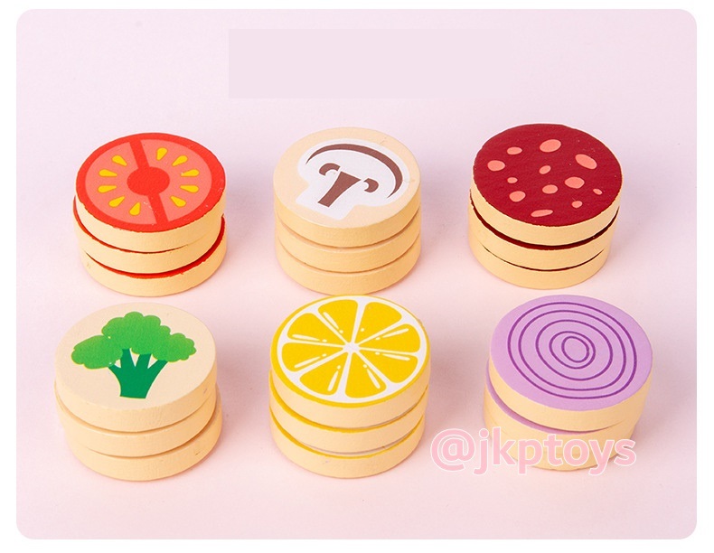 🍕🍕ของเล่นไม้เสริมพัฒนาการ DIY เล่นได้ทั้งเด็กชาย และเด็กหญิง