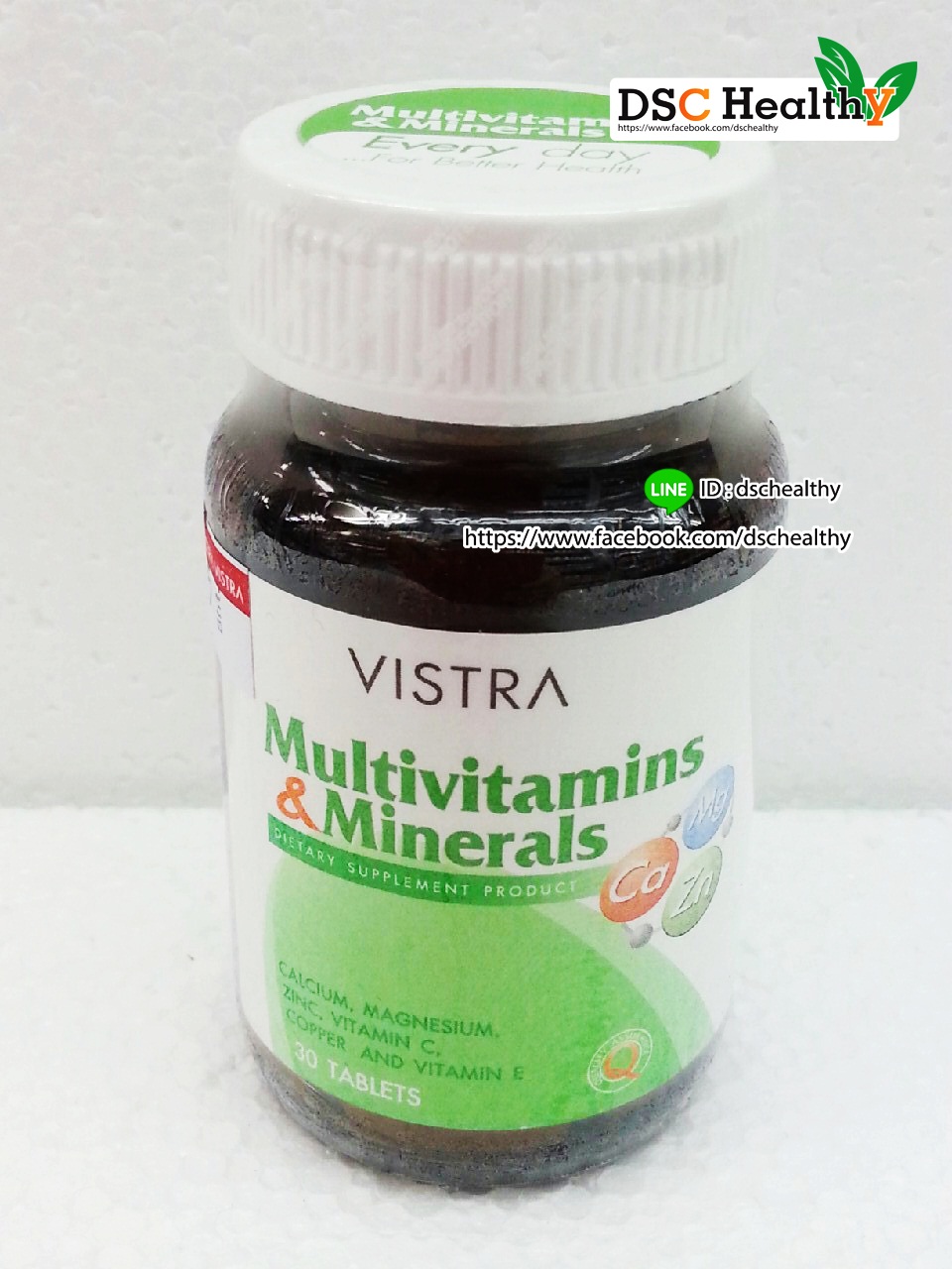 Vistra Multivitamins & Minerals PLUS AMINO ACID (30 capsules)