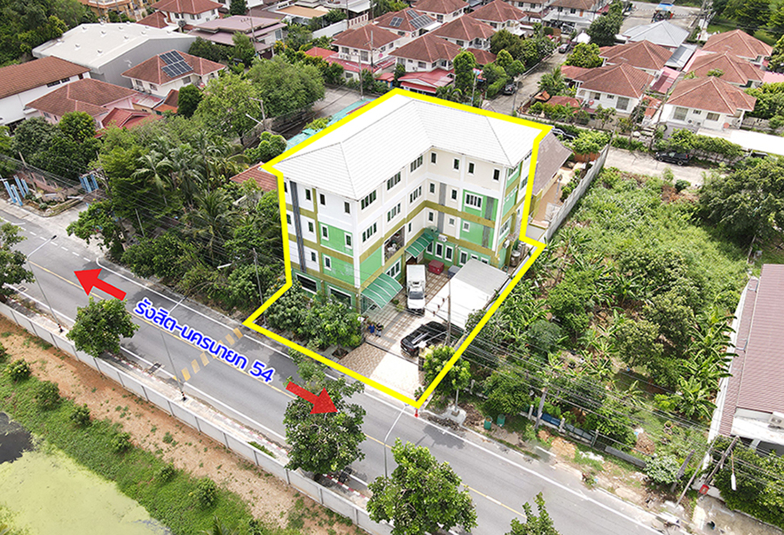 ขายสำนักงาน 4 ชั้น ขาดทุน 5 ล้าน ขายถูกที่สุดในย่านรังสิต ติดถนนหลัก ถนนรังสิต-คลองสอง ปทุมธานี