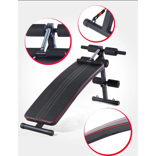 !!สินค้าขายดี!! เครื่องบริหารกล้ามเนื้อหน้าท้อง เบาะซิทอัพเล่นหน้าท้อง เครื่องออกกำลังกาย เก้าอี้ซิทอัพ AB BENCH