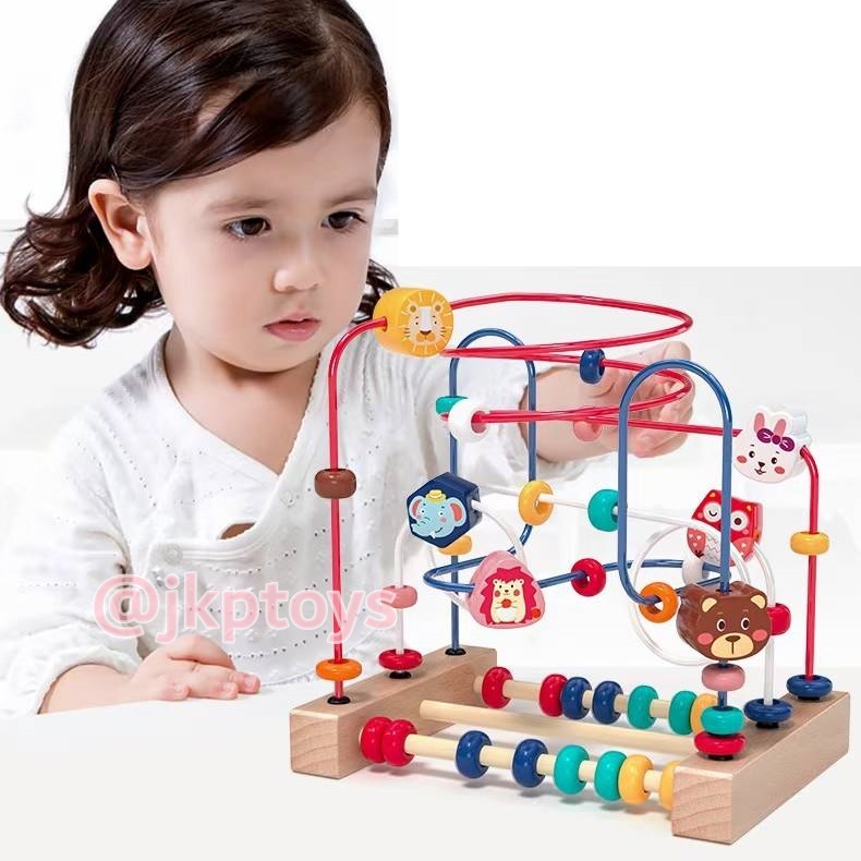 ขดลวดลูกปัดลายสัตว์