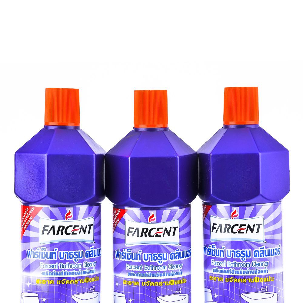 น้ำยาขจัดคราบห้องน้ำ FARCENT 900 มล. LIQUID EXTREMELY BATH ROOM FARCENT 900ML