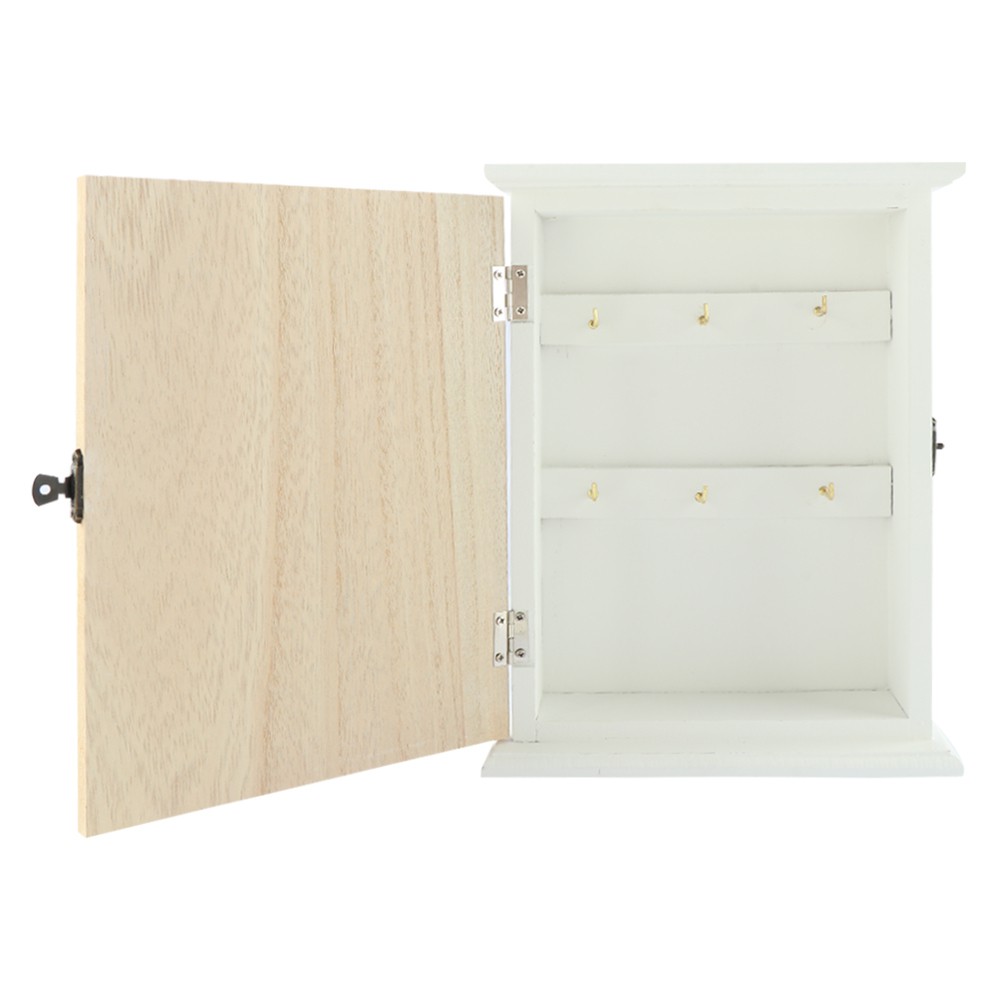 กล่องกุญแจไม้ IN HOME HOME LIVING STYLE สีเบจ อุปกรณ์แต่งบ้านอื่นๆ DECORATE HOME LIVING