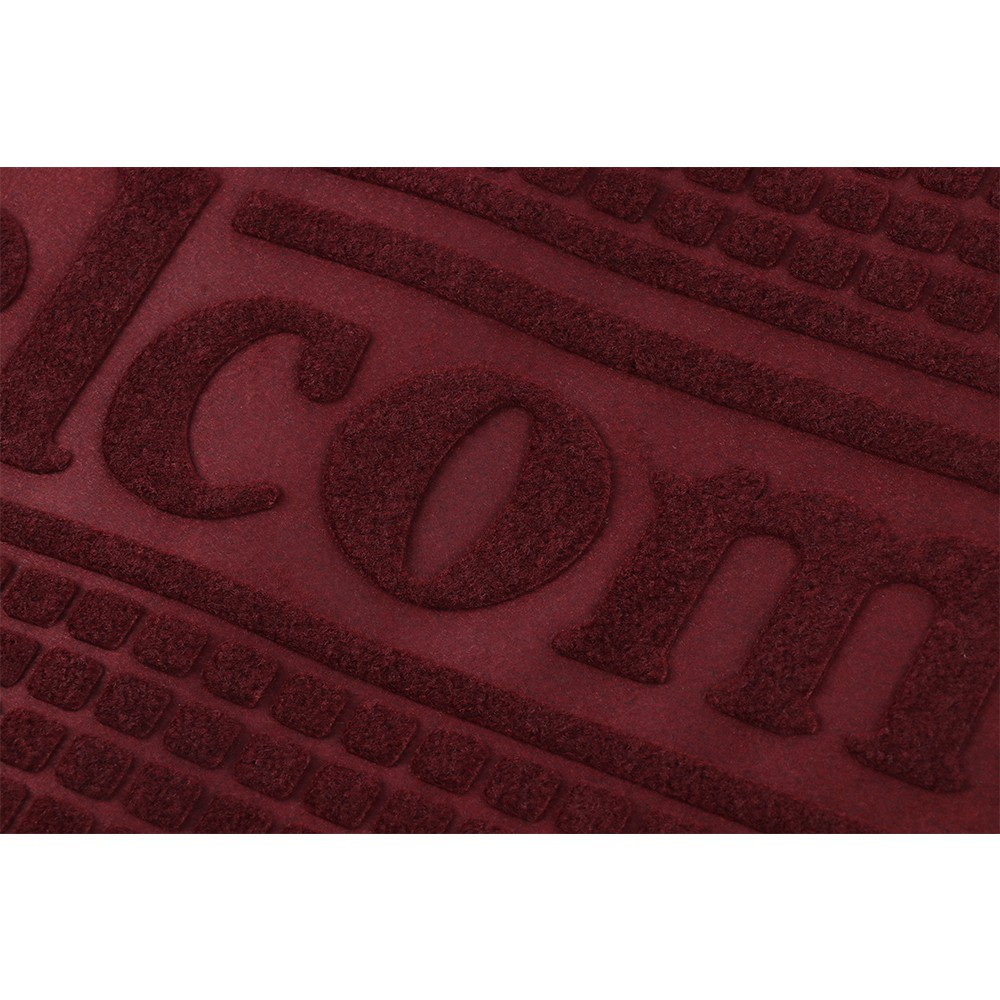 พรมปูพื้น พรมเช็ดเท้า พรมปูพื้น พรมภายนอก พรมเช็ดเท้าดักฝุ่น MX1031 44X74 แดง HOME LIVING STYLE