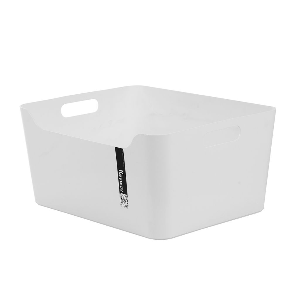 กล่องเอนกประสงค์ 36.5x29.5x17.7 ซม. KY-636 สีขาว