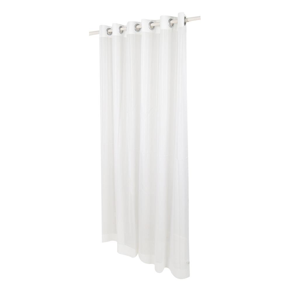 ผ้าม่านโปร่ง EYELET CHILD FREEDOM STYLE BELLO 200X220 ซม. สีขาว ผ้าม่านประตู CURTAIN ผ้าม่านและมู่ลี่