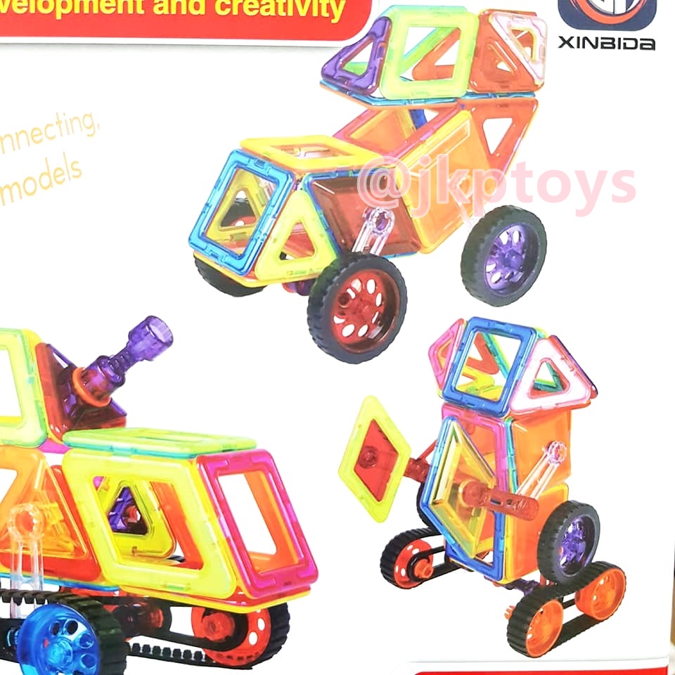 Magical Magnet ตัวต่อเเม่เหล็ก 98 ชิ้น