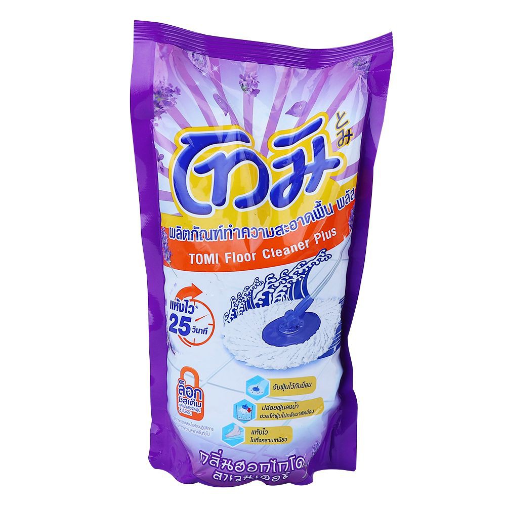 รีฟิลน้ำยาถูพื้น โทมิ ฮอกไกโด ลาเวนเดอร์ 800 มล. FLOOR CLEANER REFILL TOMI 800ML HOKKAIDO LAVENDER