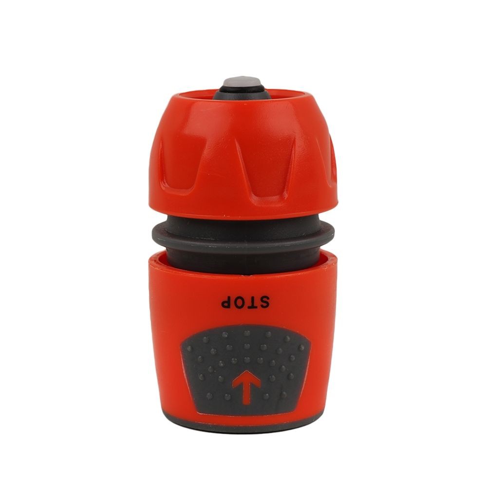 ข้อต่อสายยางมีวาล์ว FONTAN DGF2109 1/2 นิ้วx5/8 นิ้วx3/4 นิ้ว สีส้ม HOSE FITTING FONTAN DGF2109 1/2"x5/8"x3/4" ORANGE