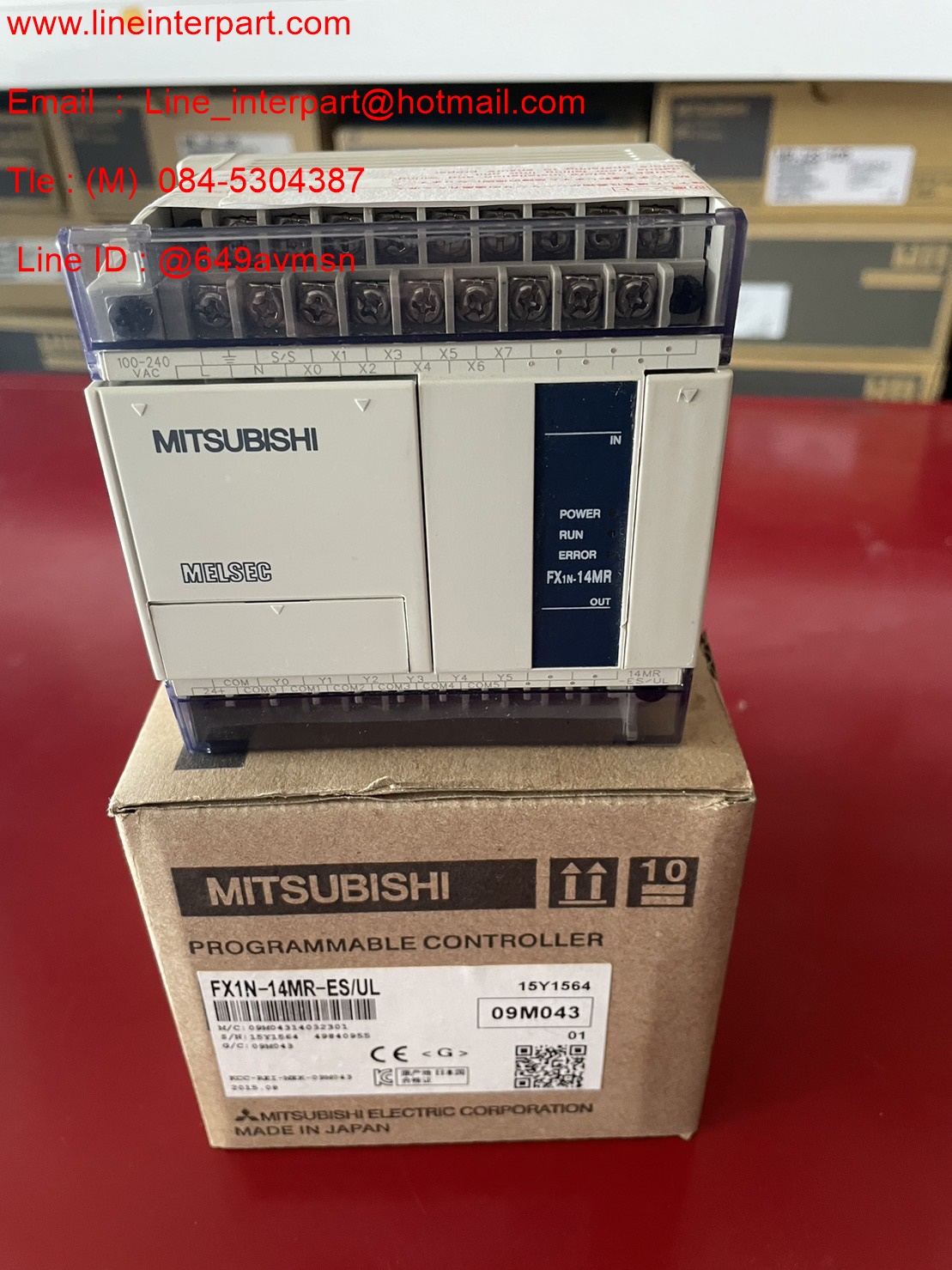 ขาย FX1N-14MR-ES/UL