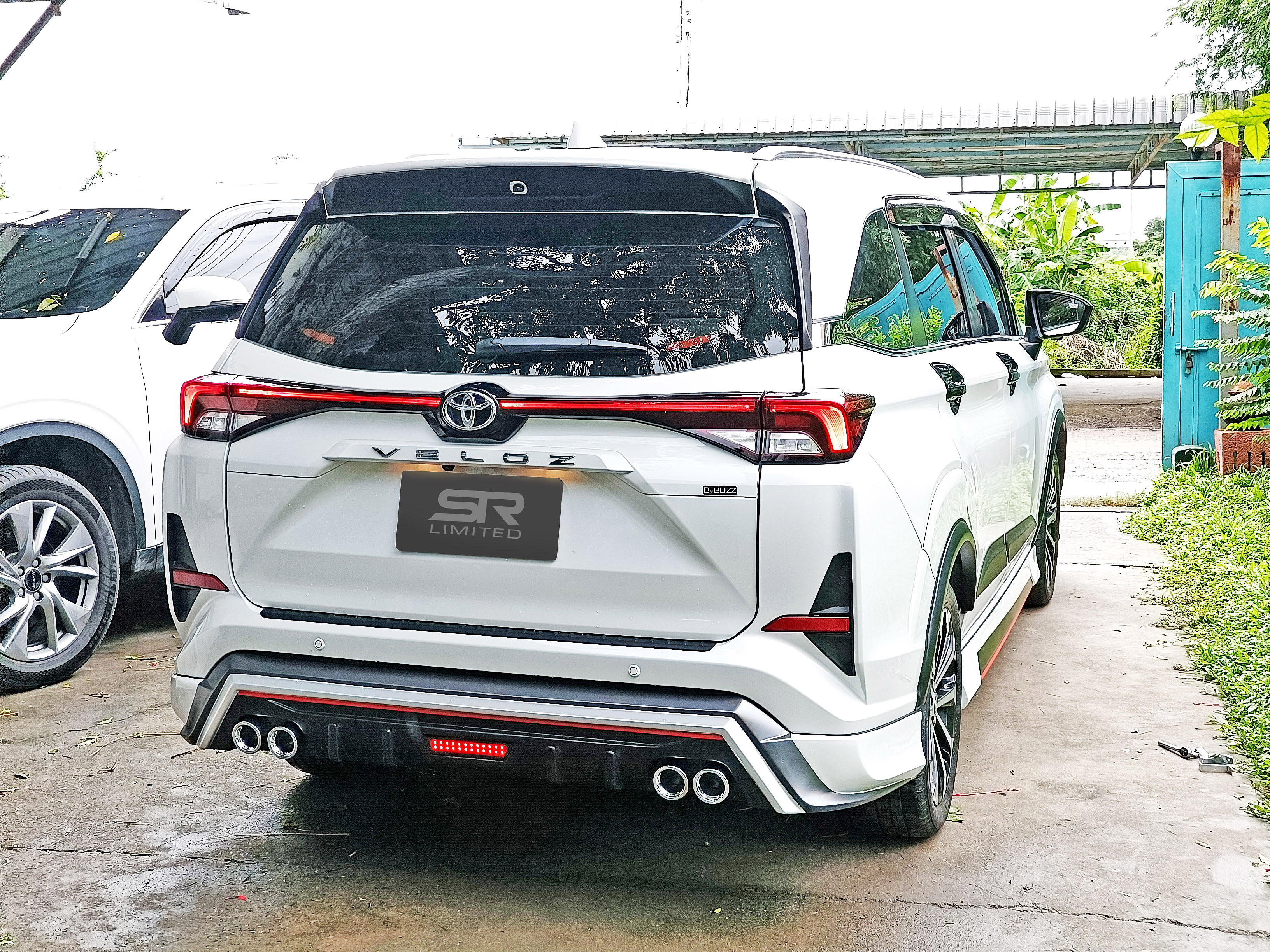ชุดแต่งรถ-สเกิร์ต-สปอยเลอร์ Toyota Veloz 2022 ทรง SR-Limited