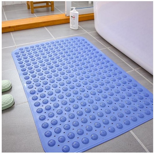 แผ่นกันลื่น แผ่นรองกันลื่น PVC ห้องน้ำพรมกันลื่น พื้นห้องน้ำ แผ่นสูญญากาศปูกันลื่นล้ม เนื้อขรุขระ แผ่นซิลิโคนกันลื่น