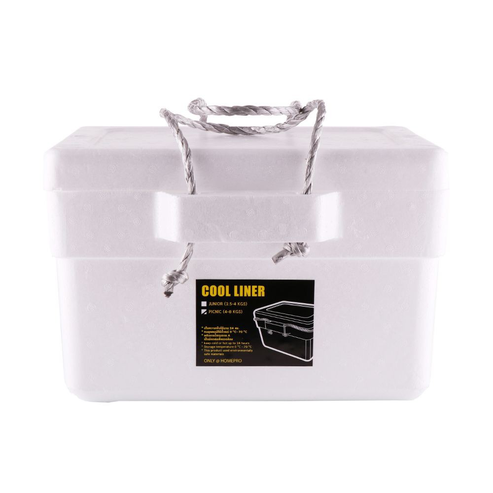 กล่องโฟม COOL LINER PICNIC 4-8 กก. COOL LINER FOAM BOX PICNIC 4-8 KG
