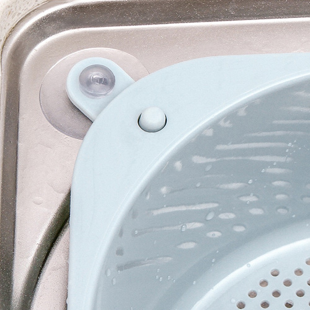 ที่วางฟองน้ำ ที่วางสบู่ ตะแกรงวางฟองน้ำ ตะแกรงกรองเศษอาหาร ที่กรองเศษอาหาร ตะกร้าล้างผัก ในห้องครัว ห้องน้ำ (240905)