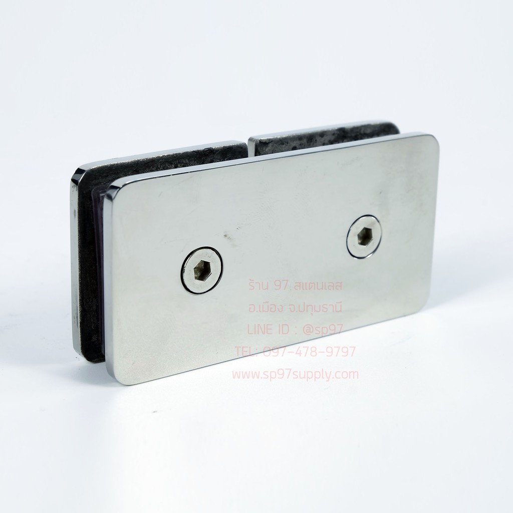 ตัวหนีบกระจกห้องน้ำ สแตนเลส รหัส504