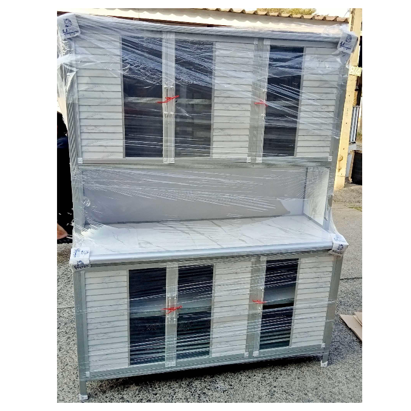 ตู้ครัวสูงปูกระเบื้อง ขนาด 150 ซม ลายหินอ่อน ฟรีจัดส่งกทม.ปริมณฑล