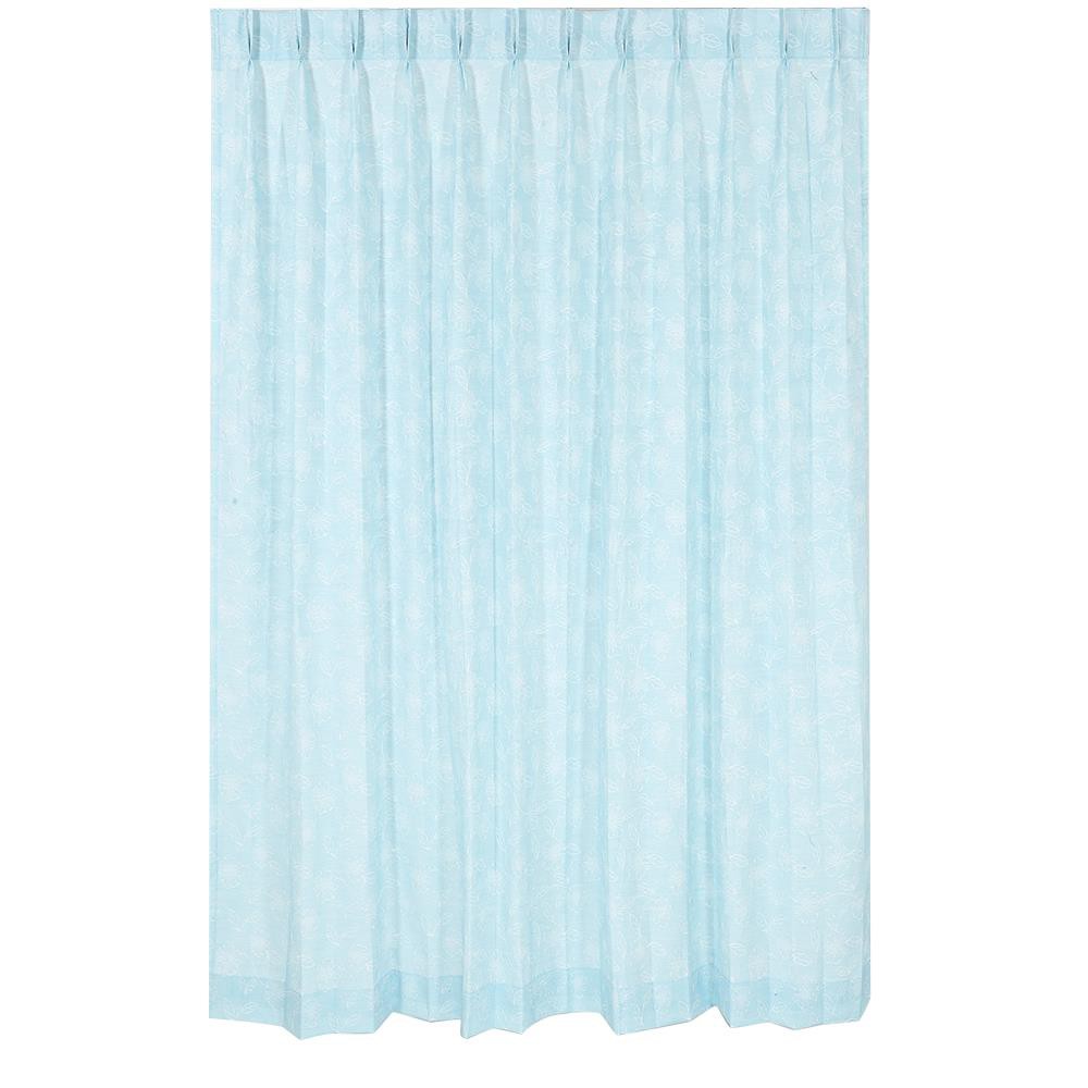 ผ้าม่าน EYELET CHILD FREEDOM STYLE KIRA 185X220 ซม. สีฟ้า ผ้าม่านประตู CURTAIN ผ้าม่านและมู่ลี่