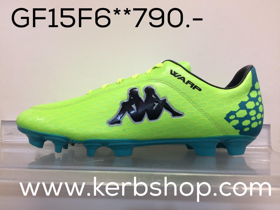 KAPPA รองเท้าสตั้ดฟุตบอล GF15F6 สีเขียว เบอร์ 39-44