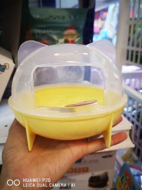 ห้องน้ำหนูแฮมเตอร์ NEWAGE ห้องน้ำหนูไจแอนท์ และหนูพันธุ์ชนิดอื่นๆ (รุ่นหัวหมี)