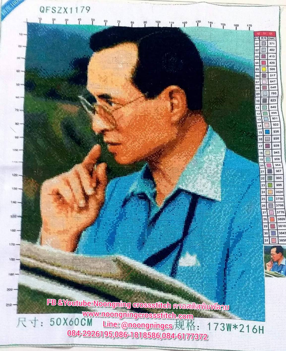 นกฟินิกซ์ ปลาคราฟ นกกระเรียน มงคล ชุดปักครอสติส พิมพ์ลาย ครอสติสจีน งานฝีมือทำที่บ้าน DIY