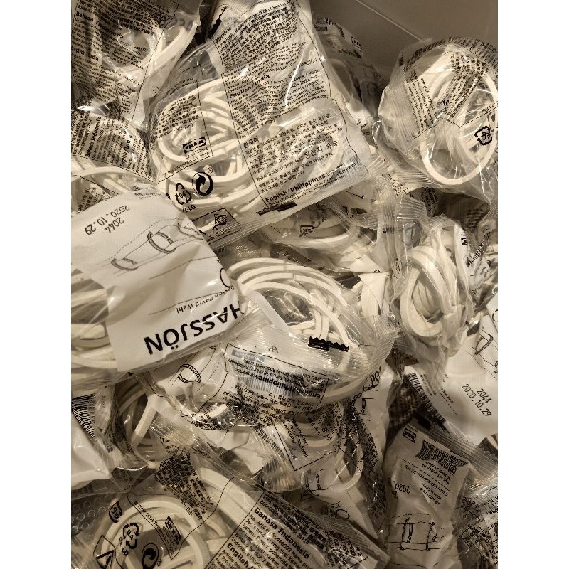 IKEA ⚡ ผ้าม่านห้องน้ำ ห่วงม่าน ราวม่านไม่ต้องเจาะ ikea