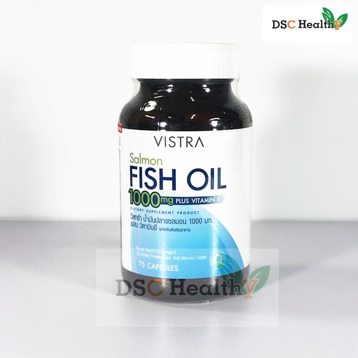 VISTRA FISH OIL 1000MG PLUS VITAMIN E 75T