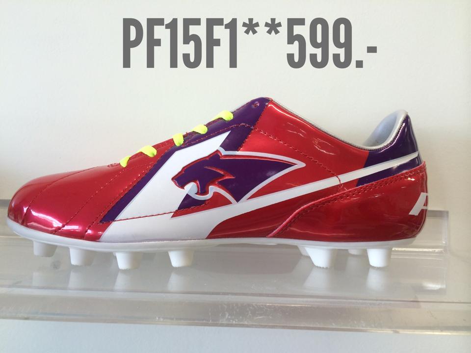 PAN รองเท้าสตั้ดฟุตบอล รหัส PF15F1 สีแดงขาว เบอร์ 39-44