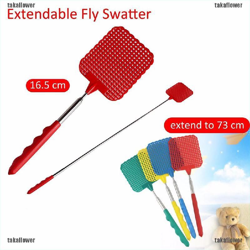 takaflower up to 73 ซม. อุปกรณ์ไม้ตียุงแบบยืดหดได้