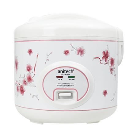 หม้อหุงข้าวMANUAL ANITECH RC01/700-1814 1.8 ลิตร มีระบบอุ่นอัตโนมัติ ให้ข้าวร้อนนุ่ม พร้อมรับประทานตลอดเวลา