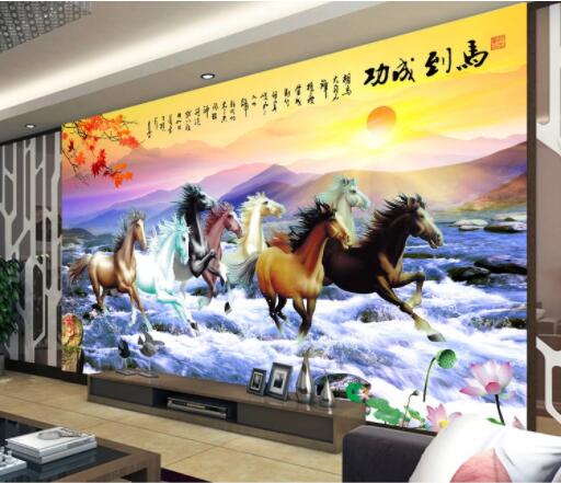 ม้า ครอสติสคริสตัล Diamond painting โมเสก ภาพติดเพชร งานฝีมือ DIY