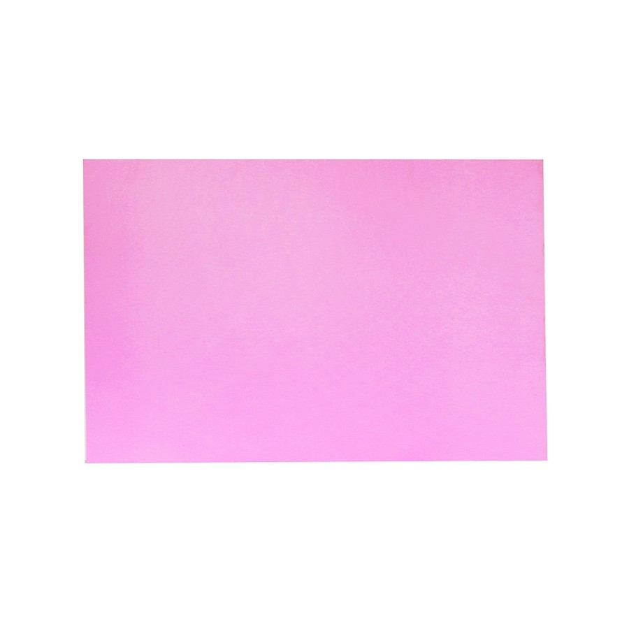 PP322 สีชมพูอ่อน กระดาษโปสเตอร์แข็งสีหน้าเดียว 52X77 ซม. แพ็ค 10 แผ่น