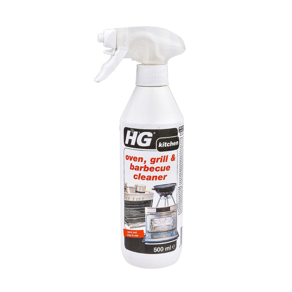 น้ำยาขจัดคราบฝังแน่นเตาอบบาร์บีคิว HG 500 มล. OVEN,GRILL BARBECUE REMOVER 500ML HG