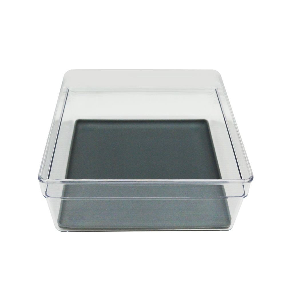 ถาดใส่อุปกรณ์1ช่อง15.5x15.5x5.5 ซม.2818 KITCHEN UTENSIL TRAY 1HOLE 2818 CLEAR