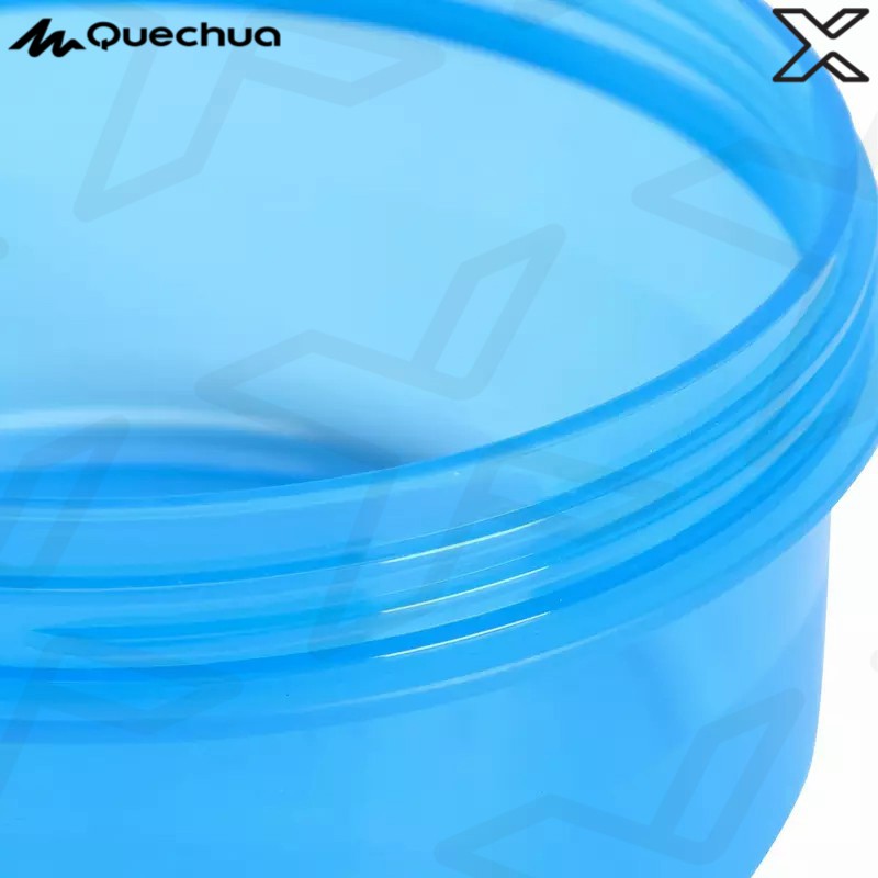 QUECHUA กล่องพลาสติกใส่อาหารสำหรับใช้ในการเดินป่าขนาด 0.35 ลิตร