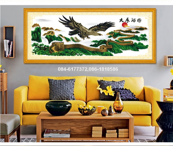 ม้าครอสติสจีนพิมพ์ลาย