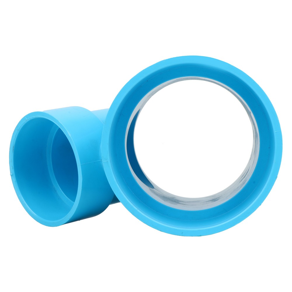 ท่อประปา ข้อต่อ ท่อน้ำ ท่อPVC ข้อต่อสามทางวายลด-บาง SCG 3"x2" สีฟ้า REDUCING FAUCET WYE PVC SOCKET SCG 3"x2" LITE BLUE