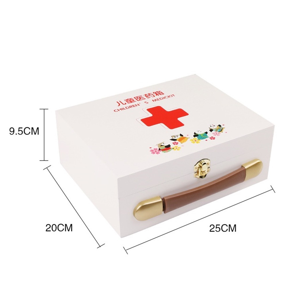 Todds & Kids Toys ของเล่นไม้เสริมพัฒนาการ ชุดคุณหมอกล่องไม้ (Doctor Set)