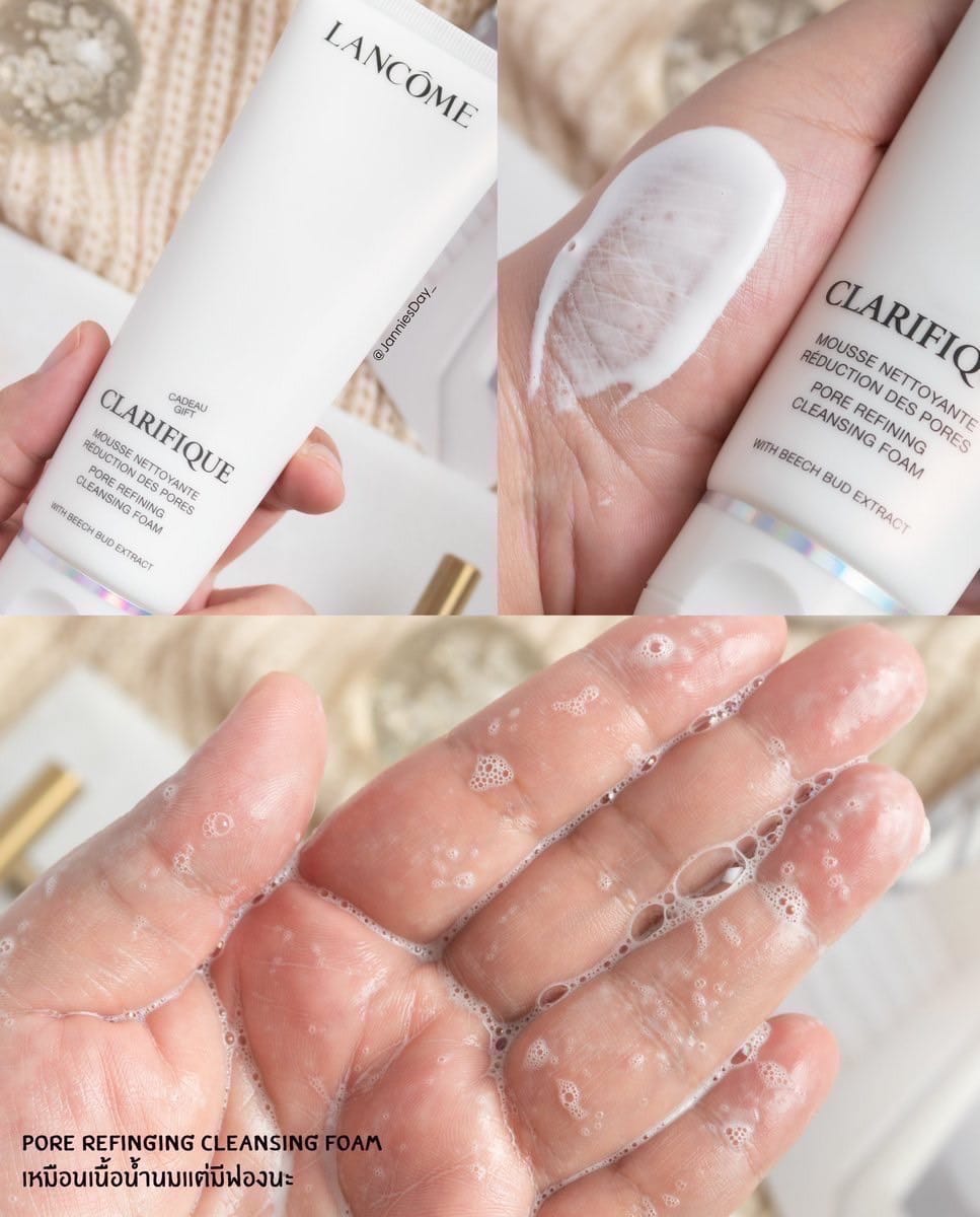 Lancome Clarifique Cleansing Foam 30ml.(ขนาดทดลอง) โฟมล้างหน้าลังโคม
