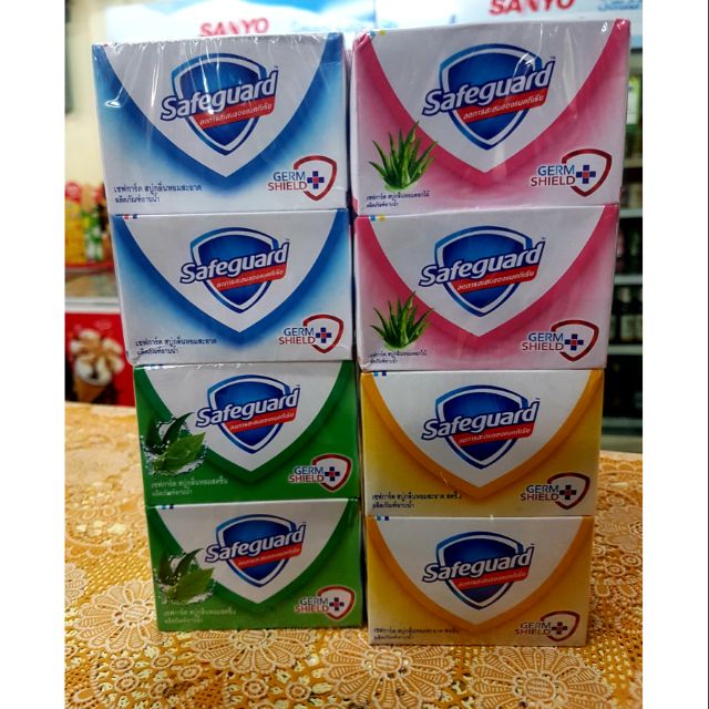 Safeguard สบู่เซฟการ์ด 80 กรัม แพ๊ค 4 ก้อน