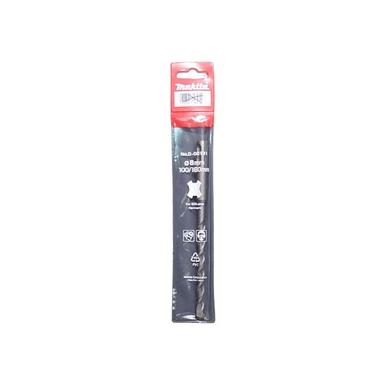 เครื่องมือช่าง สว่าน ดอกสว่าน ดอกเจาะคอนกรีต MAKITA MP002810 8X160 MM. CONCRETE DRILL BIT MAKITA MP002810 8X160MM