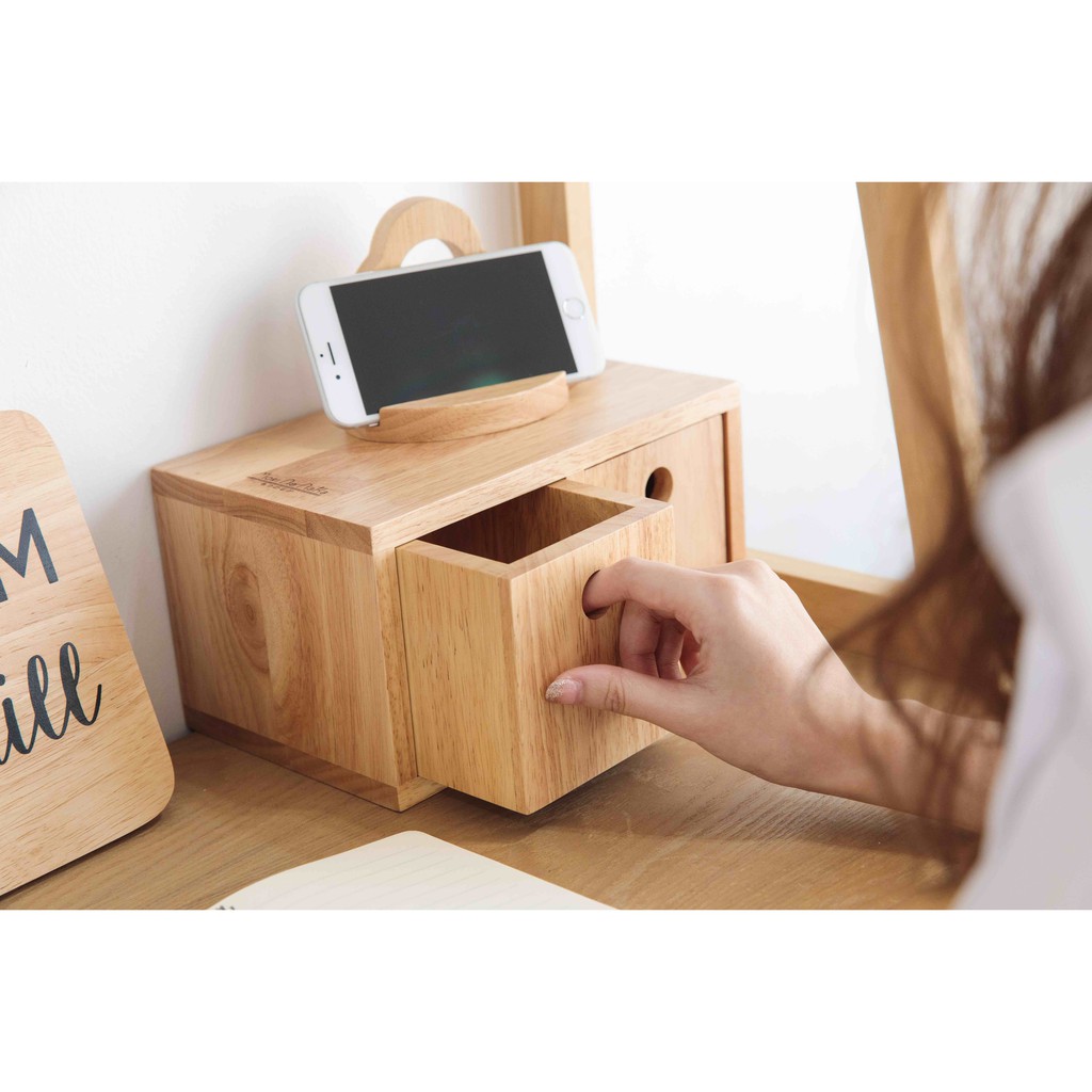Mori No Naka ที่วางโทรศัพท์มือถือ PHONE STAND จากไม้ธรรมชาติ มี 2 แบบ ที่วางมือถือ ที่ตั้งมือถือ ที่ตั้งโทรศัพท์ไม้
