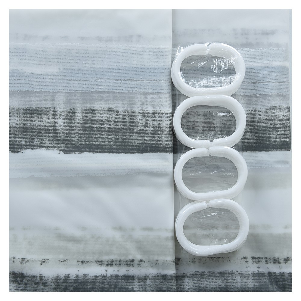 ม่านห้องน้ำ PEVA MOYA PE7209A 180x180 ซม. อุปกรณ์ภายในห้องน้ำ