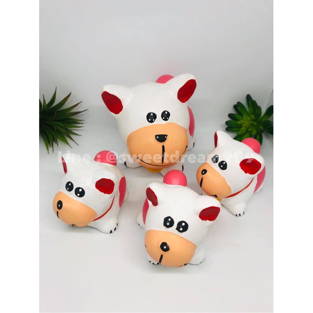 ตุ๊กตา แต่งสวน ตุ๊กตาครอบครัวสัตว์