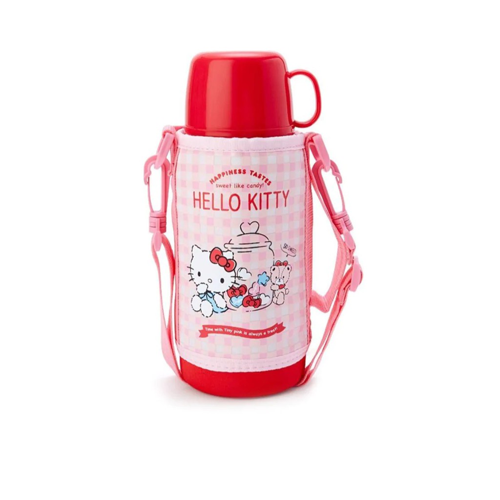 SANRIO กระติกน้ำเก็บร้อน-เย็น Hello Kitty Candy ขนาด 670 มล. สีชมพู