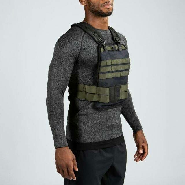 เสื้อกั๊กถ่วงน้ำหนัก10กก. แบบปรับได้ เวทเทรนนิ่ง บอดี้เวท