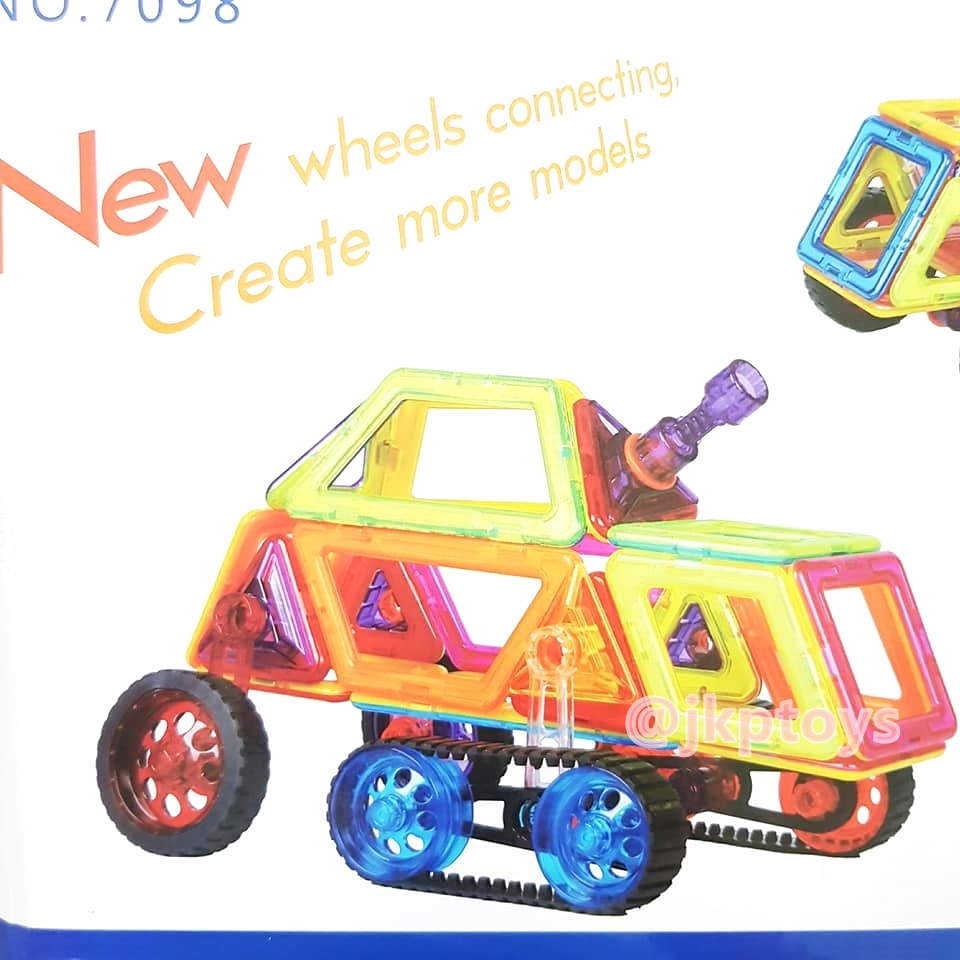 Magical Magnet ตัวต่อเเม่เหล็ก 98 ชิ้น