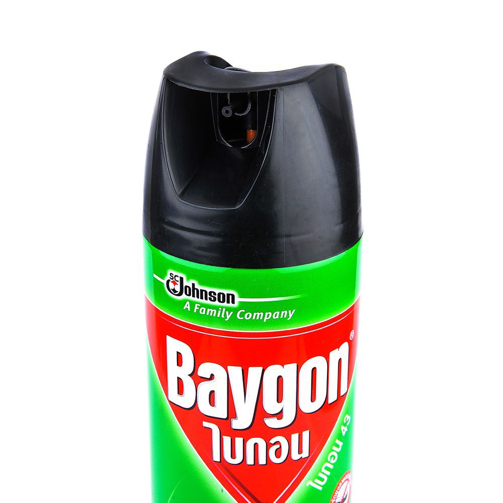 สเปรย์กำจัดยุงมดแมลงสาบ BAYGON 600 มล. กลิ่นดี-เลมอนนีน SPRAY INSECT KILLER BAYGON 600ML D-LINONENE
