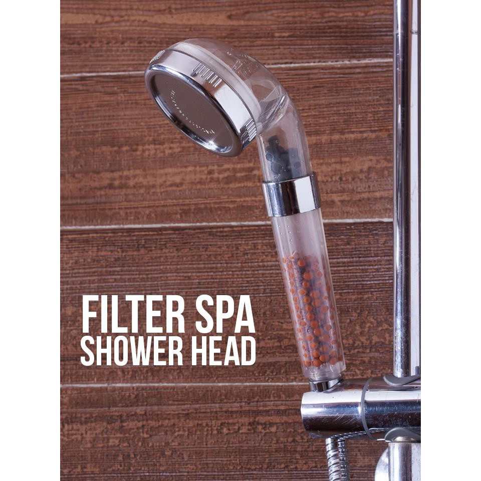 !!สินค้าขายดี!! ฝักบัวสปาน้ำแร่เพื่อสุขภาพ Filter Spa Shower Head